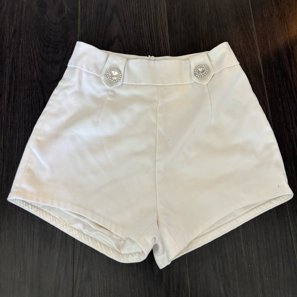 GILLJUDITH SHORTS WITH RHINESTONES